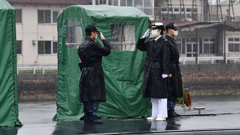Младший лейтенант Риса Такенучи, ВМС Японии